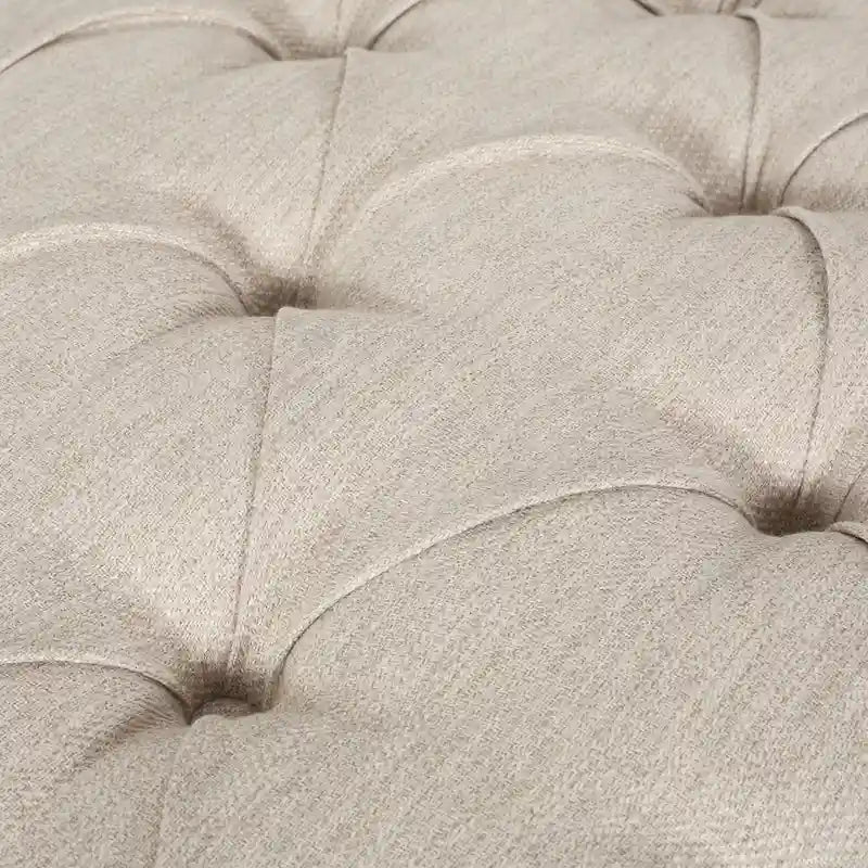 64.25 Button Tufted Chaise Lounge Chair with Birch Legs