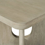 Furniture of America Piez Modern 54-inch Square Solid Wood Counter Height Dining Table