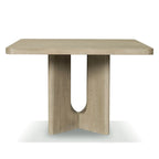 Furniture of America Piez Modern 54-inch Square Solid Wood Counter Height Dining Table