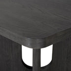 Furniture of America Piez Modern 54-inch Square Solid Wood Counter Height Dining Table