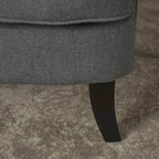 Anikki Tufted Fabric Club Chair
