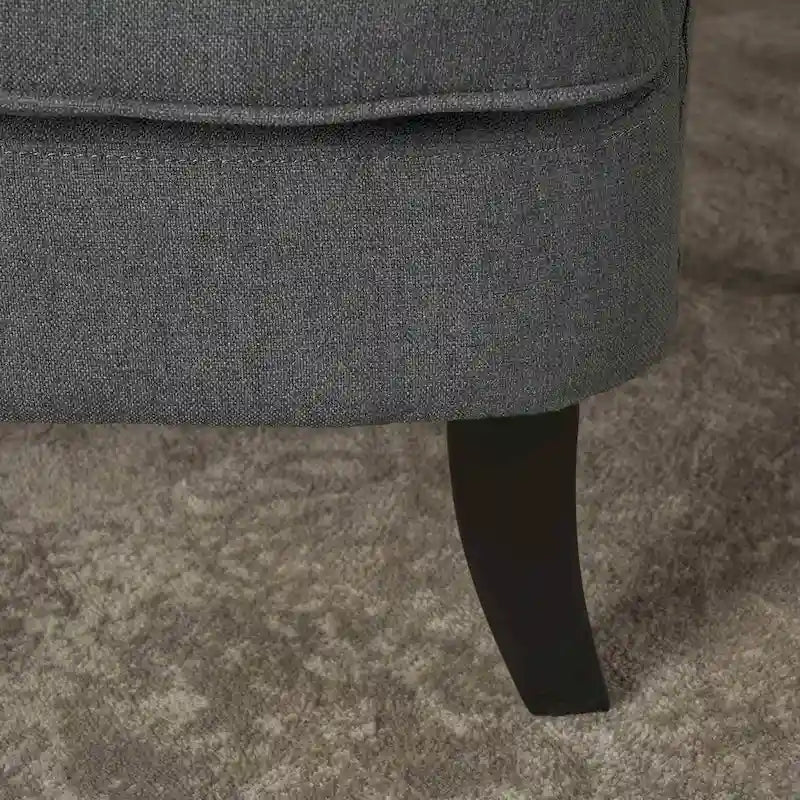 Anikki Tufted Fabric Club Chair