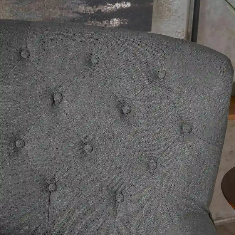 Anikki Tufted Fabric Club Chair