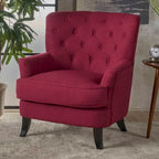 Anikki Tufted Fabric Club Chair
