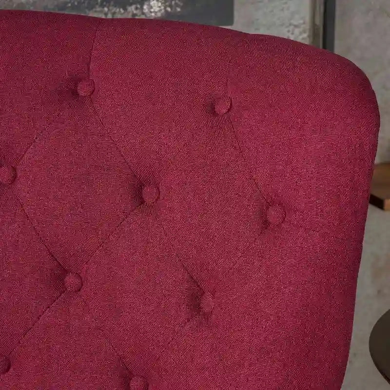 Anikki Tufted Fabric Club Chair