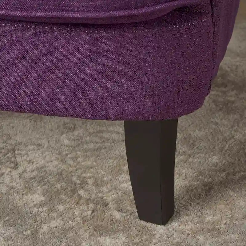 Anikki Tufted Fabric Club Chair
