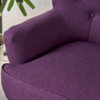 Anikki Tufted Fabric Club Chair