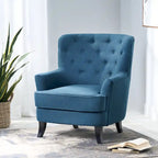 Anikki Tufted Fabric Club Chair