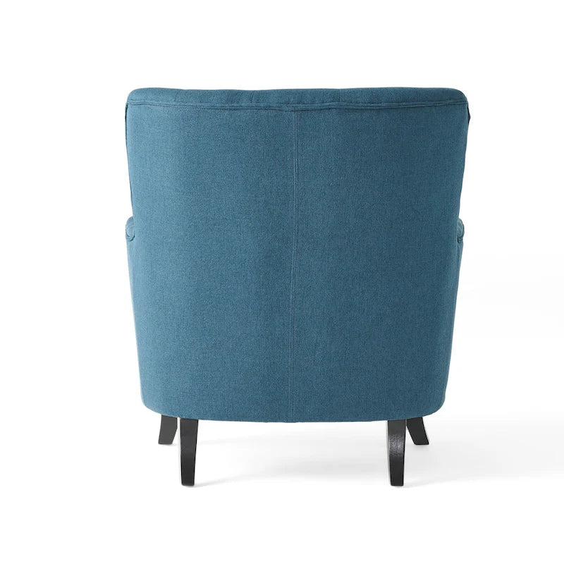 Anikki Tufted Fabric Club Chair