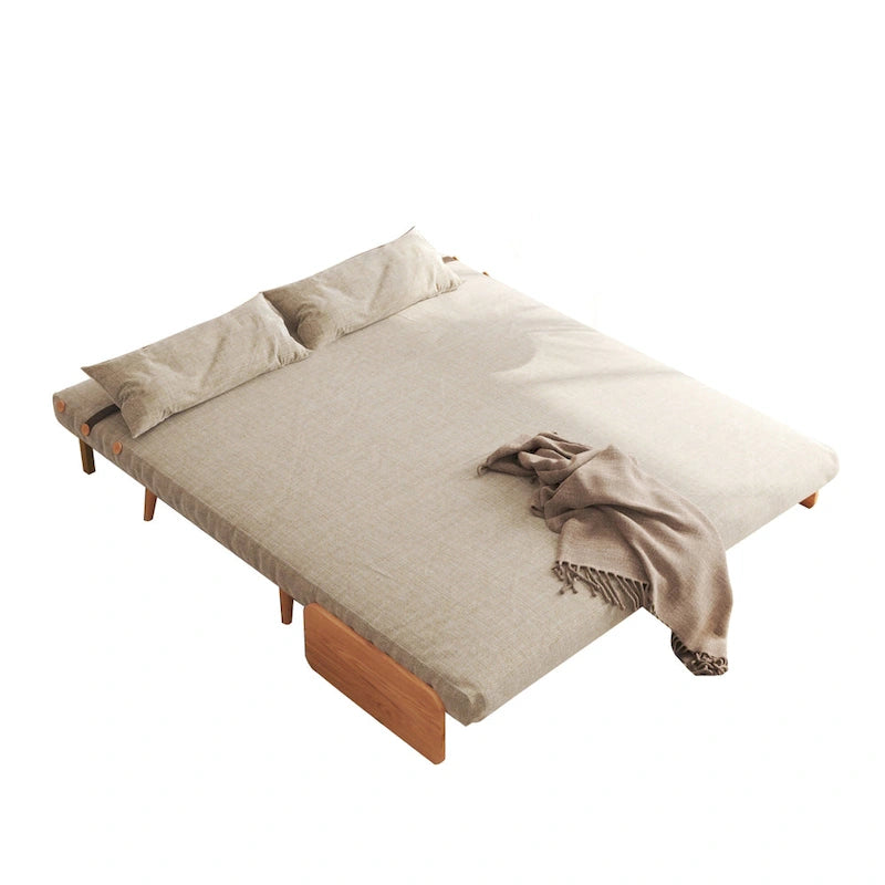 59.1 Modern Upholstered Sofa Bed
