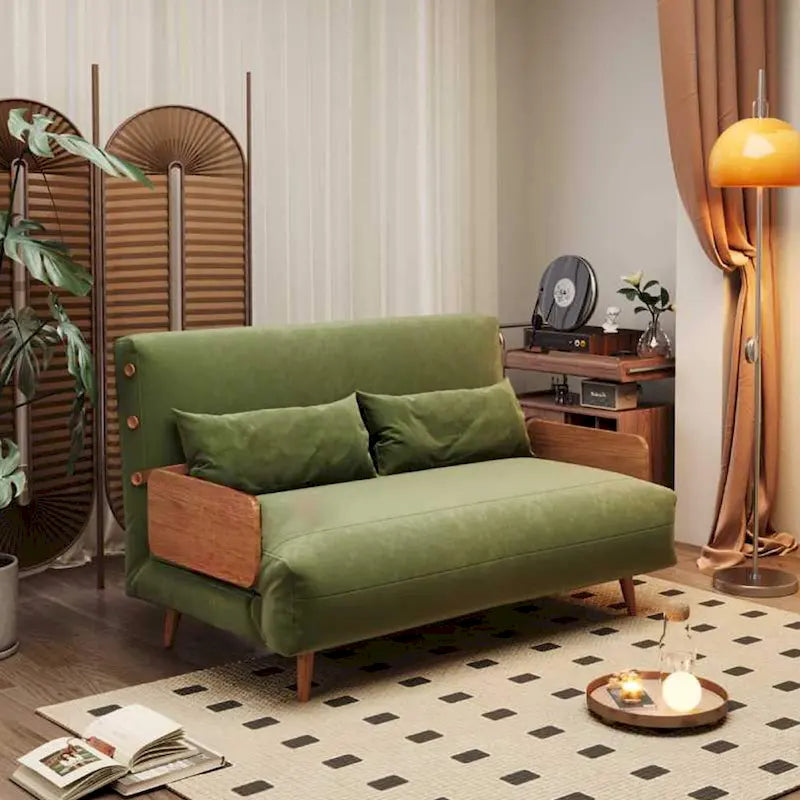 59.1 Modern Upholstered Sofa Bed