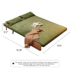 59.1 Modern Upholstered Sofa Bed