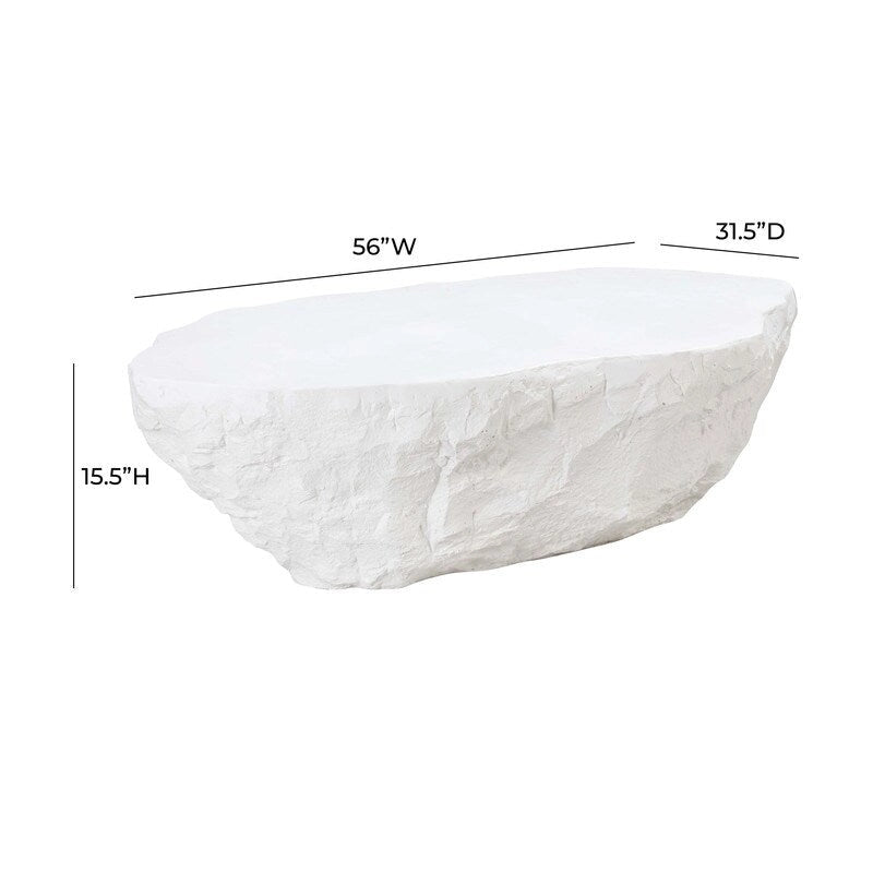 Crag Concrete Indoor / Outdoor Coffee Table
