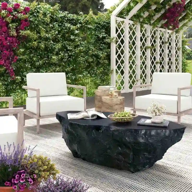Crag Concrete Indoor / Outdoor Coffee Table