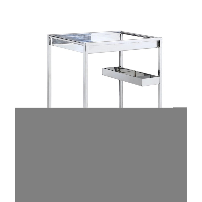Contemporary All Metal Tea Cart