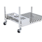 Contemporary All Metal Tea Cart