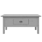 Coffee Table Accent Side Table for Living Room BODO Solid Wood Pine - 39.4x21.7x17.7