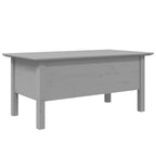 Coffee Table Accent Side Table for Living Room BODO Solid Wood Pine - 39.4x21.7x17.7