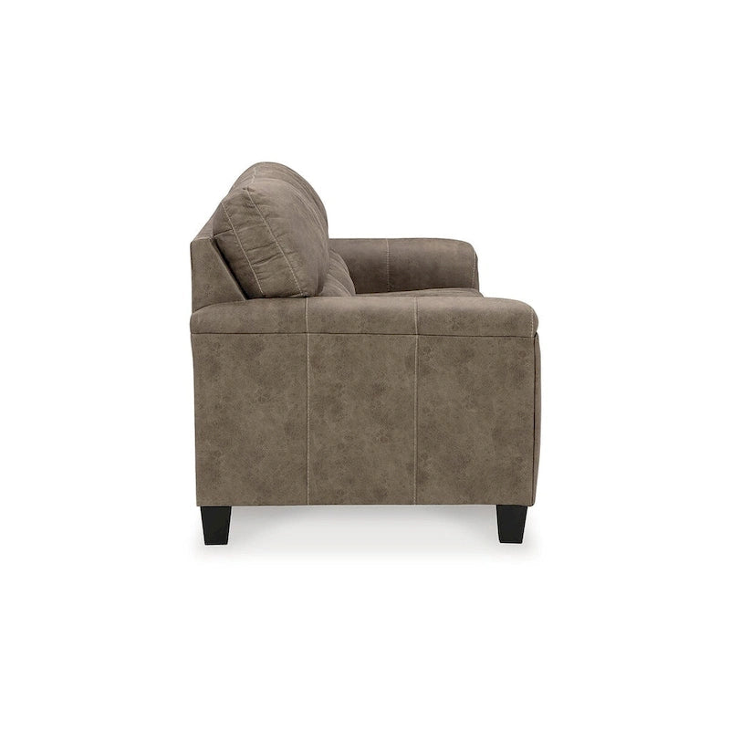 Navi Brown/Beige Sofa - 89W x 38D x 39H