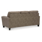 Navi Brown/Beige Sofa - 89W x 38D x 39H
